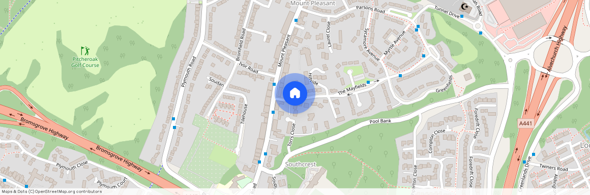 The Mayfields, Redditch