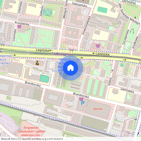 ul. Legnicka, Szczepin, Stare Miasto, Wrocław, dolnośląskie