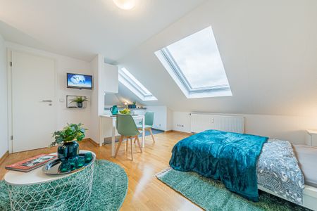 City-Residence: Hübsches Dachgeschoss-Apartment in Sachsenhausen - Photo 5