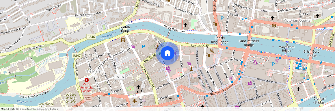 The Waterfront Apartments, Lynch`s Quay, Cork