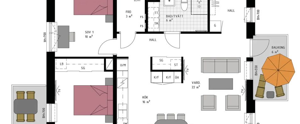 Skogängsvägen, Spånga - Foto 1