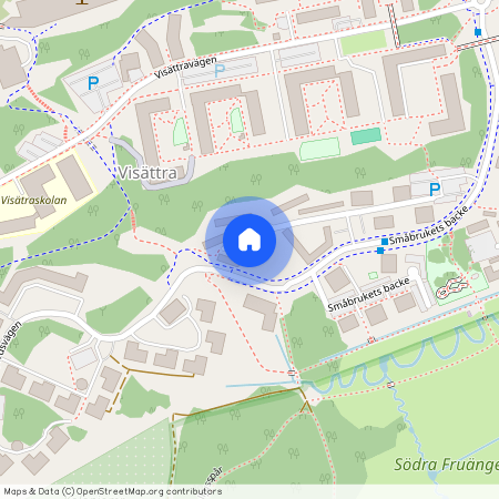 Småbrukets backe 50, Visättra