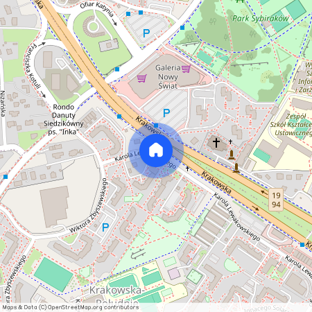 ul. Karola Lewakowskiego, Krakowska-Południe, Rzeszów, podkarpackie