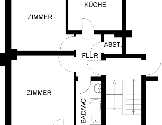 2-Zimmer Wohnung in Haspe-Spielbrink - Foto 1