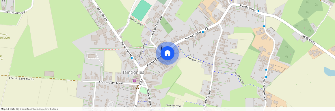 Rue de l'Église, 16 - 7618 TAINTIGNIES