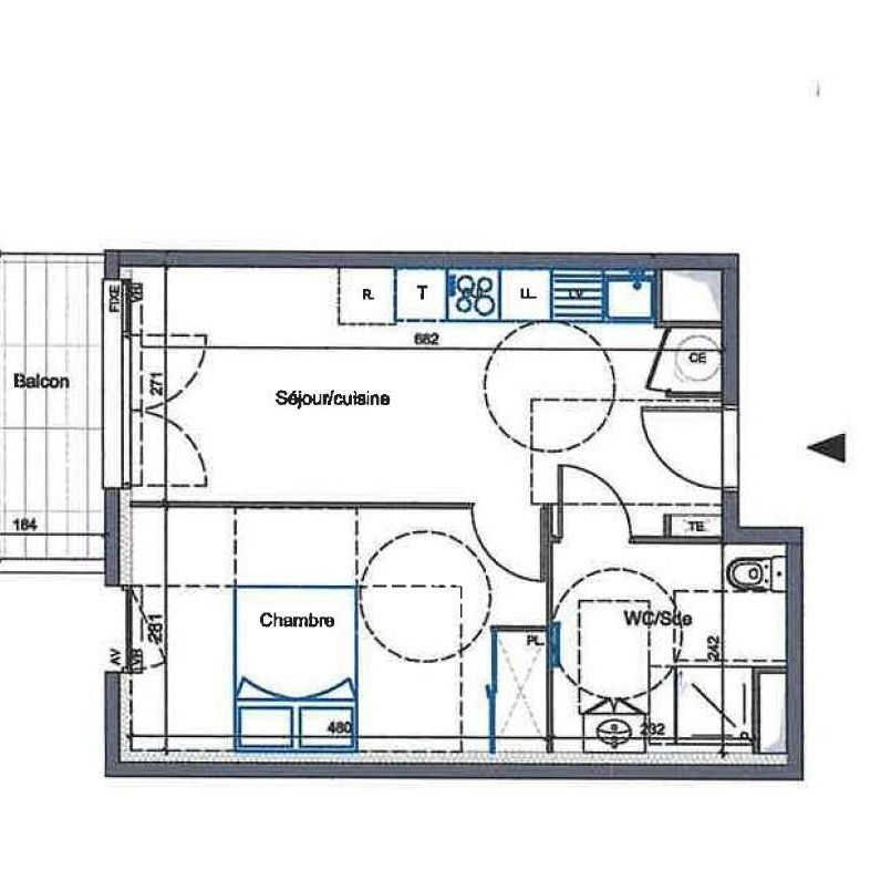 Location Appartement 2 pièces 38m² CAVAILLON 84300 - Photo 2