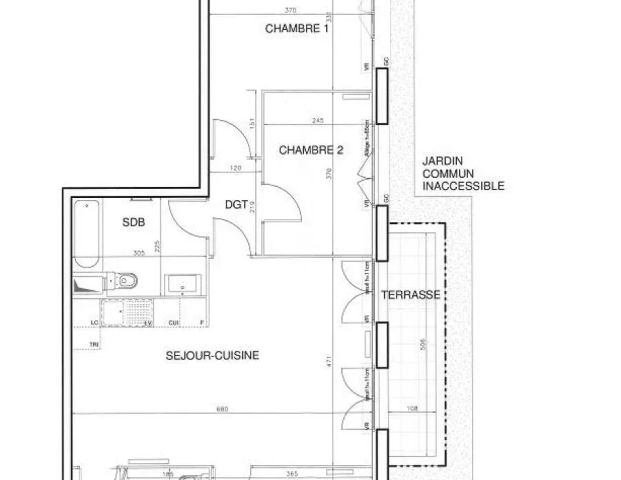 location Appartement T4 DE 78.3m² À BOBIGNY - Photo 1