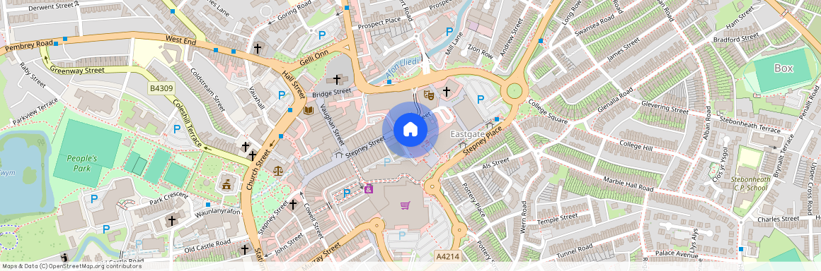 Exchange Building, Market St, Llanelli. SA15 1YG