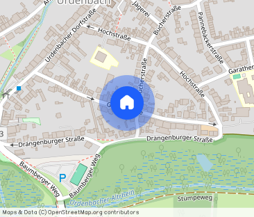 URDENBACH BALKON INS GRÜNE HELL UND RUHIG EINBAUK. MÖGL. KOMPLETT L... - Foto 1