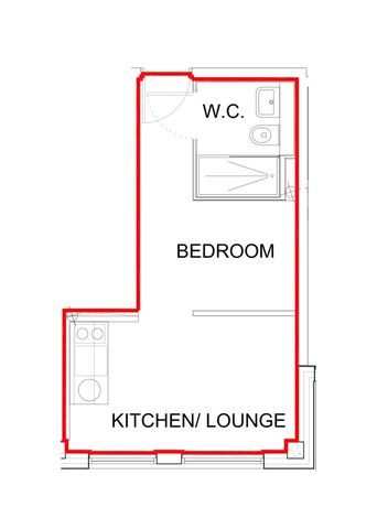 Studio Flat, Manor Mills, LS11 - Photo 5