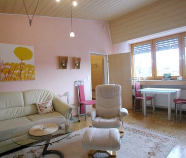 FLATmix.de / Helle komplett möblierte 2-Zi-Kü-Bad-Whg mit DACHTERRASSE - Photo 5