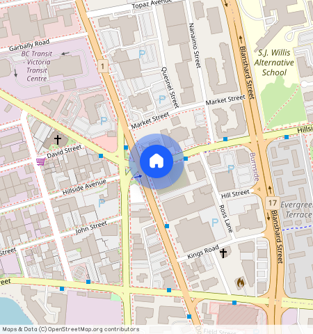 707 & ** Hillside Avenue, BC, Victoria