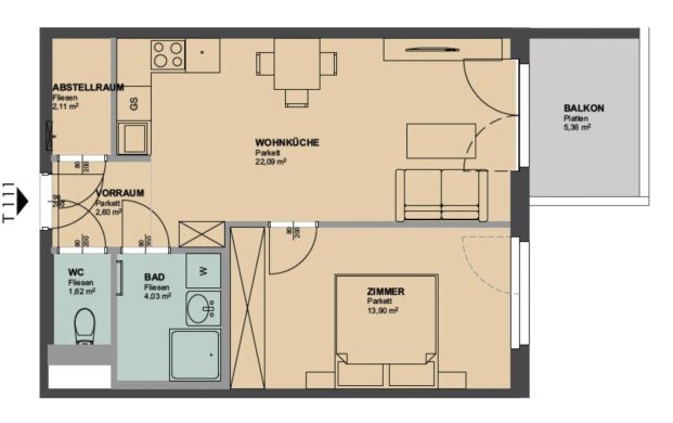 2-Zimmer HIT in super Lage! ANFRAGEN UND SCHNELL SEIN! - Photo 1