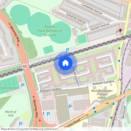 Polesden Gardens, Raynes Park, SW20