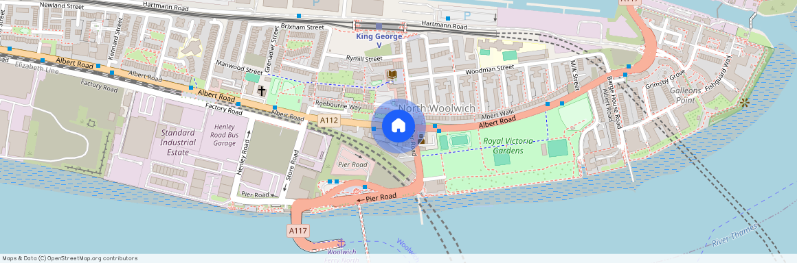 Albert Road, North Woolwich, E16