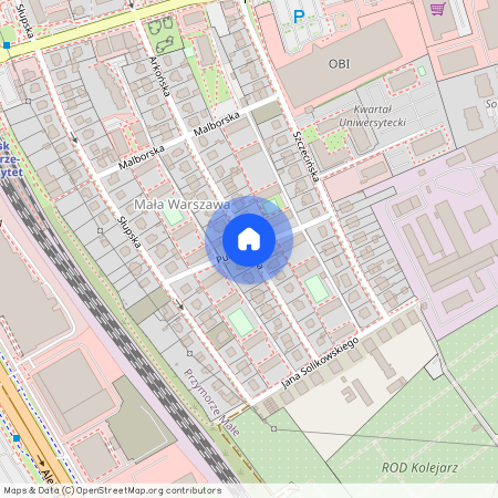 ul. Lipowa, Przymorze Małe, Gdańsk, pomorskie