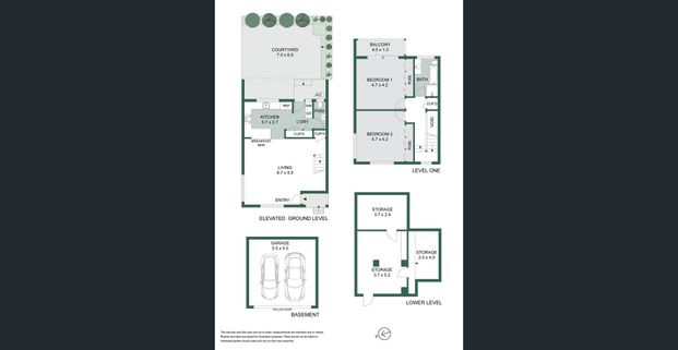 Boutique Style With A Double Garage And 202sqm On Title - Photo 1