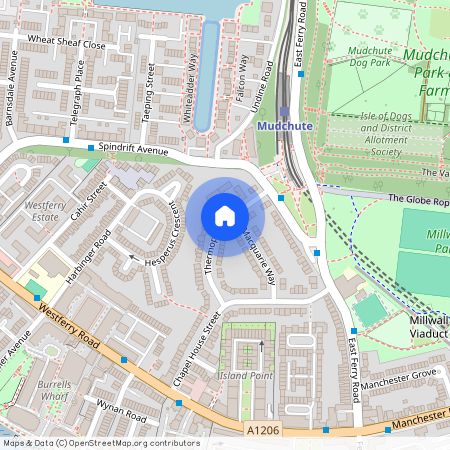 Thermopylae Gate, Mudchute, Isle Of Dogs, Canary Wharf, Crossharbour, London, E14 3AX