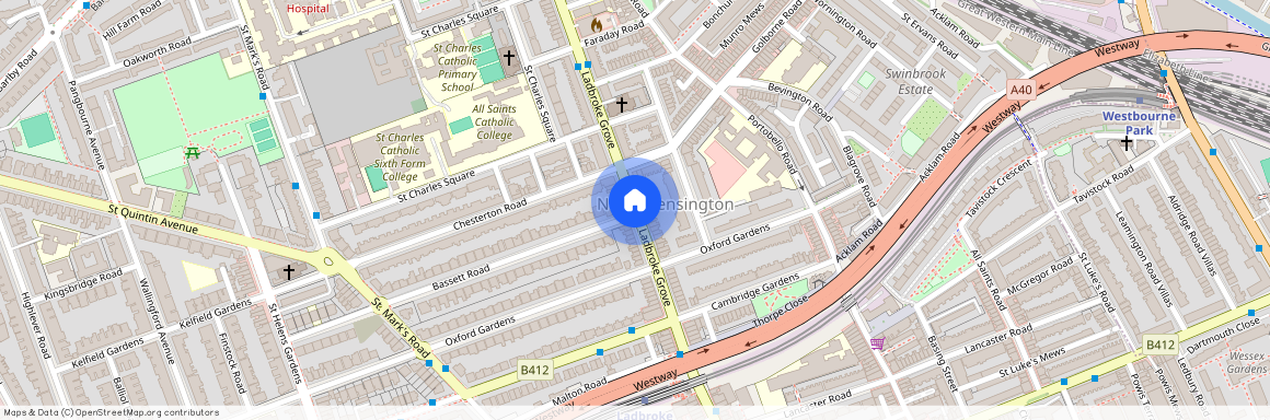 Bassett Road, Ladbroke Grove, London, W10