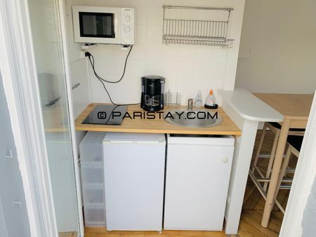 Apartment Mouffetard Studio Balcony - Photo 3