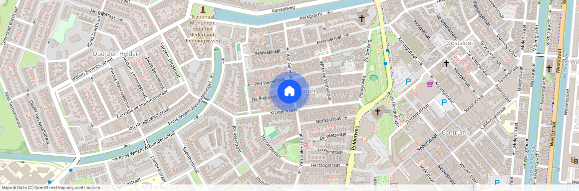 De Ruijterstraat 34-A1, Van Galenbuurt, 1782RK, Den Helder