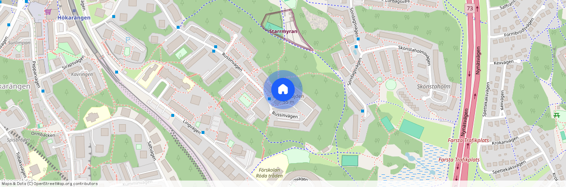 Russinvägen 65, Hökarängen