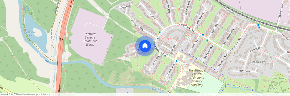 Durham Way, Thetford