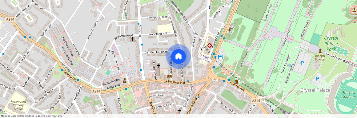 Woodland Road, Crystal Palace, London, SE19