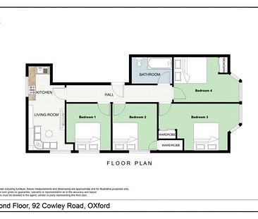 Second Floor Flat 92 Cowley Road, OX4 1JE, Oxford - Photo 2