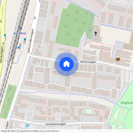 Jordbro, Stockholm, Haninge, Moränvägen 44 A