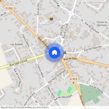 CENTRE-VAL-DE-LOIRE, LOIRET (45), 45570, Ouzouer Sur Loire