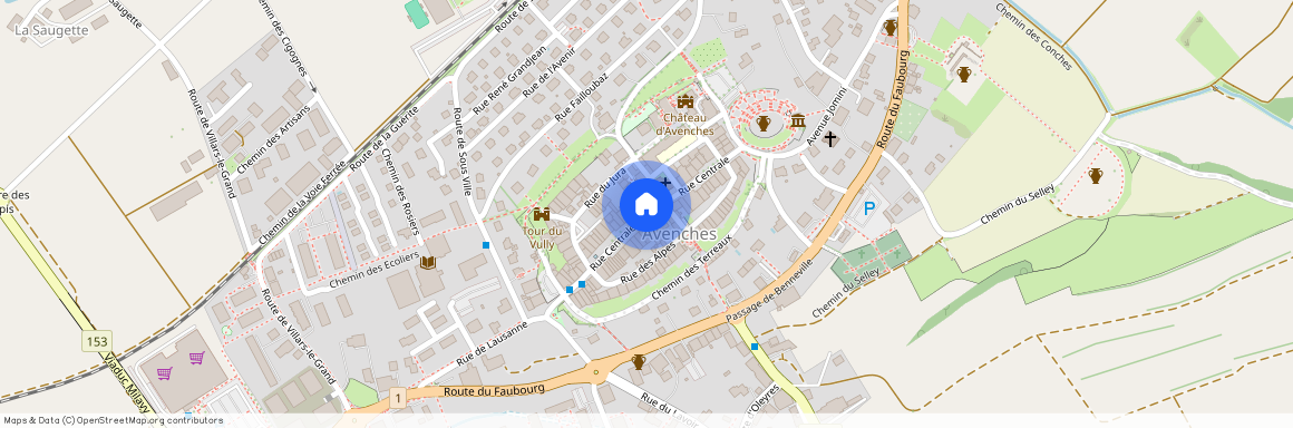 Rue Centrale, 1580 Avenches