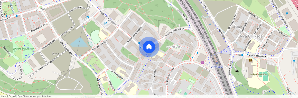 Fridensborgsvägen 11, Ulriksdal