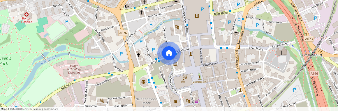 Deansgat Gardens, Central Street, Bolton BL1