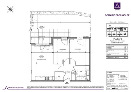 location Appartement T3 DE 56.86m² À COGOLIN - Photo 5