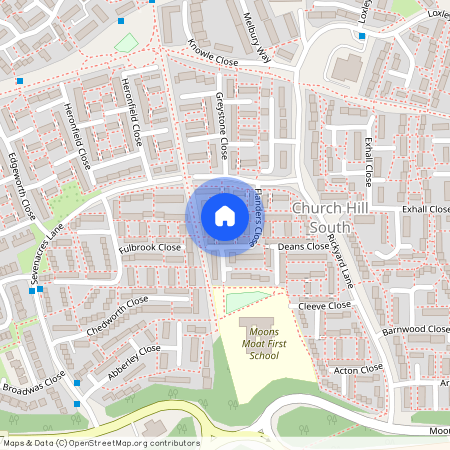 Flanders Close, Redditch, Worcestershire, B98