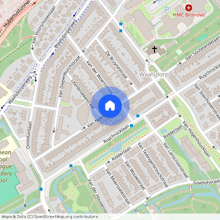 Waalsdorp, 2597 RN, Van Nijenrodestraat, Den Haag