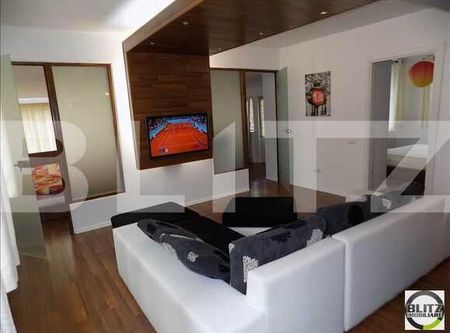 4 camere, 88 mp, imobil nou, parcare, mobilat modern, zona Mircea Eliade! - Fotografie 4