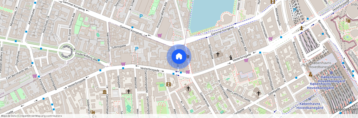 Bagerstræde 6, 1. tv. 1617 København V, 1617 København V