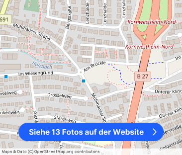 Neuwertige 2-Zimmer-Wohnung mit Terrasse und Garten in bester Lage. - Foto 1