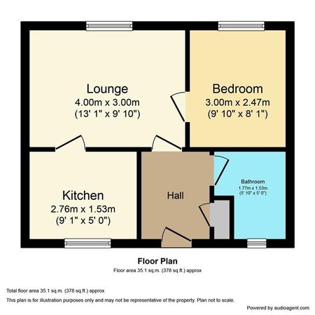 1 bed upper flat to rent in NE62 - Photo 2