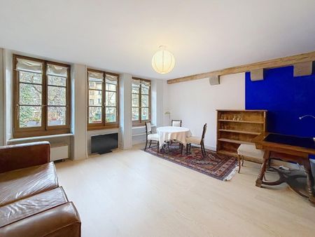 Studio meublé, donnant sur la place du bourg de four en vieille ville. - Foto 3