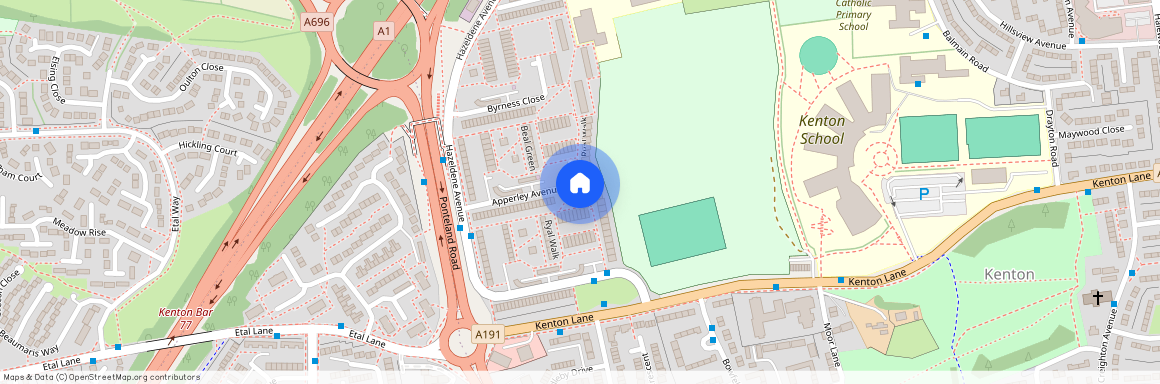 Ryal Walk, Kenton Bar, Newcastle Upon Tyne, NE3