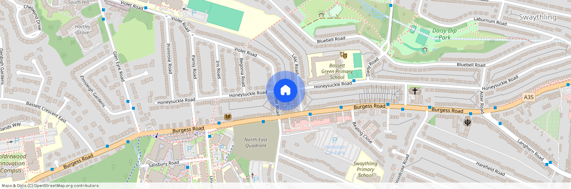 |ref: |, Honeysuckle Road, Southampton, SO16