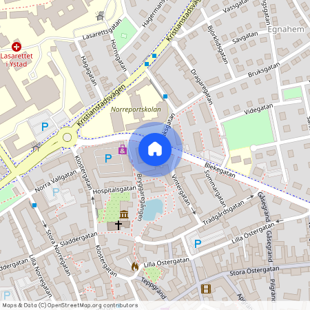 Ystad, Skåne, Blekegatan 27A