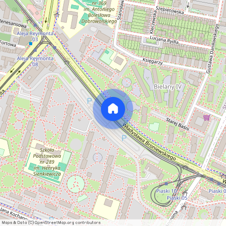 ul. Władysława Broniewskiego, Stare Bielany, Bielany, Warszawa, mazowieckie