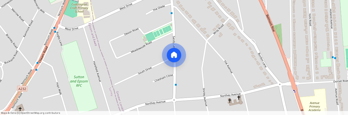 Sandy Lane, South Cheam