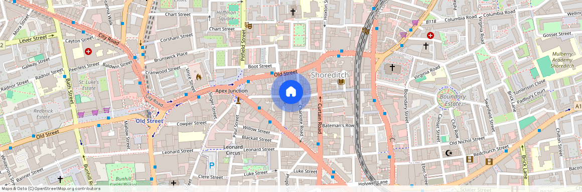 Chapel Place, Shoreditch, London, EC2A