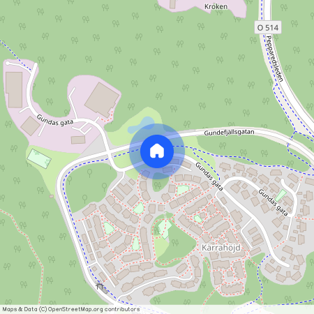 Gundas gata, Mölndal