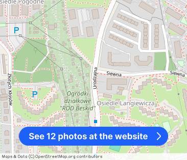 Kawalerka na wynajem Bielsko-Biała – ul. Urodzajna 1C, zielone osiedle - Photo 1